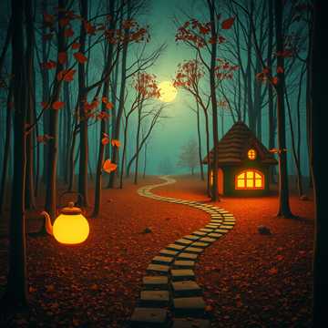 Cover utworu Осенняя сказка