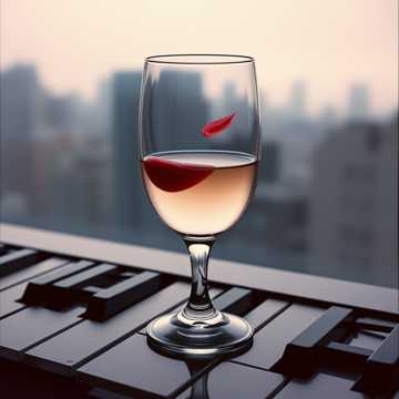 Cover av låten Glass Half of My Heart