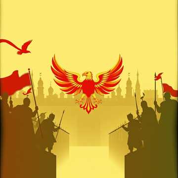 Cover av låten Die letzte Kriegerin (Der Fall des römischen Adlers) Symphonie II