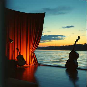 歌曲的封面Riverlight Evening