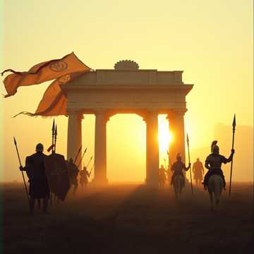 Cover van het nummer Die letzte Kriegerin (Der Fall des römischen Adlers) Hindustani II