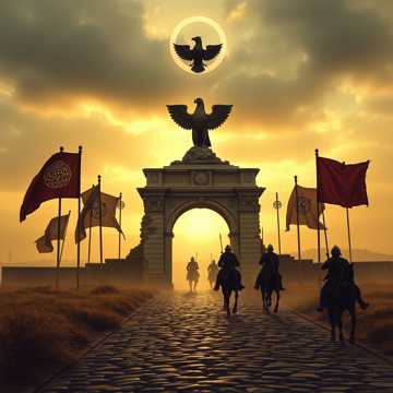 Cover van het nummer Die letzte Kriegerin (Der Fall des römischen Adlers) IV