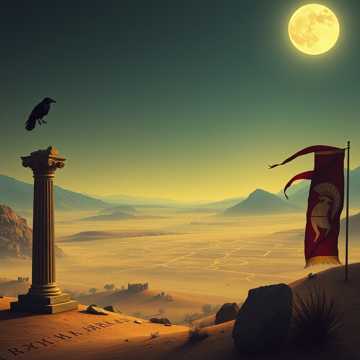 Cover av låten Die letzte Kriegerin (Der Fall des römischen Adlers) Flamenco