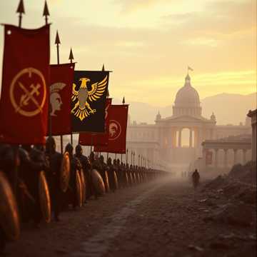 Portada de la canción Die letzte Kriegerin (Der Fall des römischen Adlers) Klassisch II