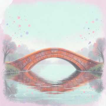 歌曲的封面雨上琴桥