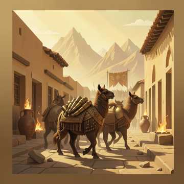Cover av låten Die letzte Kriegerin (Die Inkas) Teil 7 III