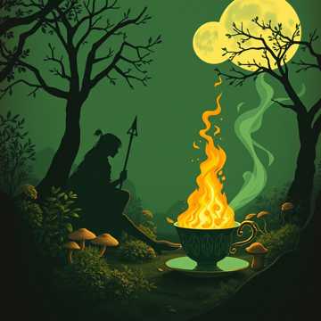 歌曲的封面Die letzte Kriegerin (Die Gärten der Vielfalt) VII