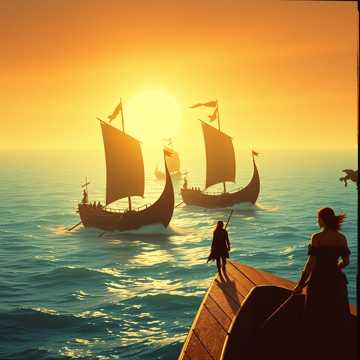 غلاف الاغنية Die letzte Kriegerin (Aufbruch in die neue Welt) IV