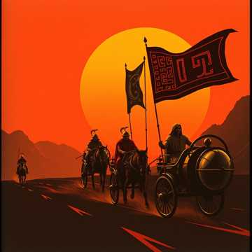 A dal borítója Die letzte Kriegerin (Die Olympiade) Teil 2 Mongolian