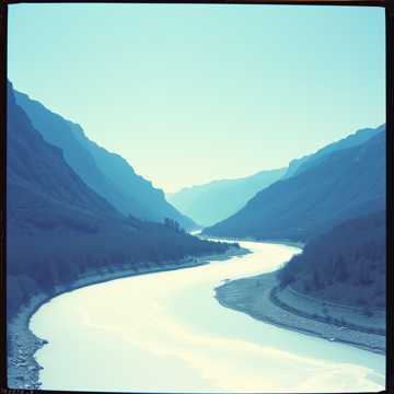 Cover of the song 푸른산, 흰강물 그리고너