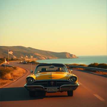 Cover of the song Fullt ös till Öland i en Chrysler
