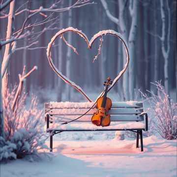 歌曲的封面“Invierno en junio”**