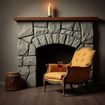 Кавер на песню мысли у камина