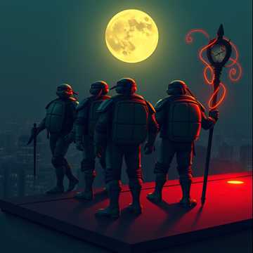 A dal borítója La ballade des 4 de la carapace