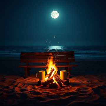 Copertina della canzone Bajo las hogueras de San Juan