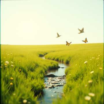 Cover van het nummer Көктем келді, құстар келді