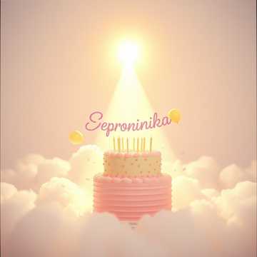 Cover utworu С днём рождения, дорогая Вероника!