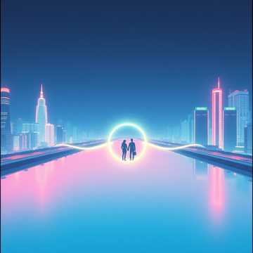 歌曲的封面la chica de la hunivercidad nadia  el chico de la hunivercidad misael