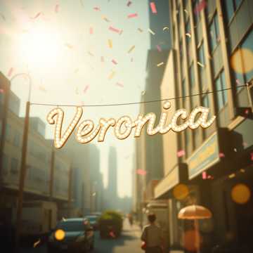 노래 표지 С днём рождения, дорогая Вероника!