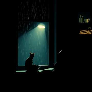 Cover of the song Тень в плаще и кот