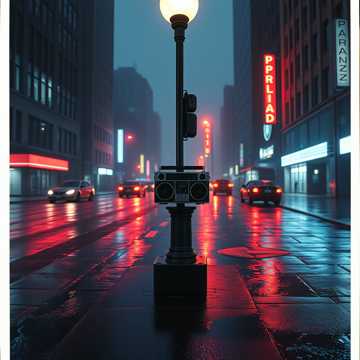 A dal borítója Midnight District Scan