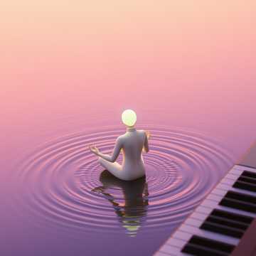 A dal borítója Fluire Piano