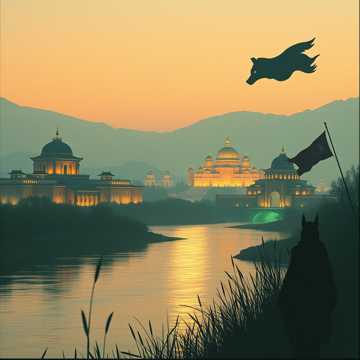 Cover av låten Die letzte Kriegerin (Die Rouran) Teil 1 Symphonic Rock