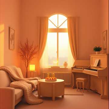 Cover utworu Катюша, с днём рождения