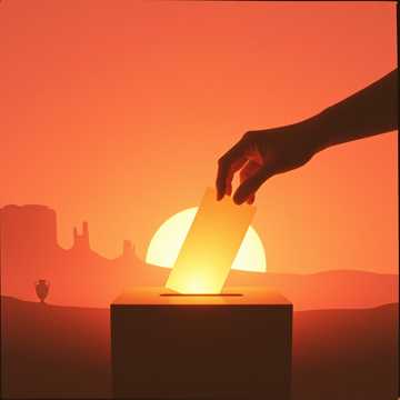 Copertina della canzone Mesas y Urnas