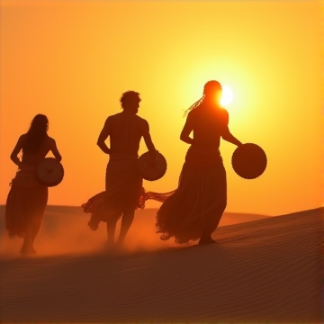 Couverture de la chanson Desert Rhythm Heart