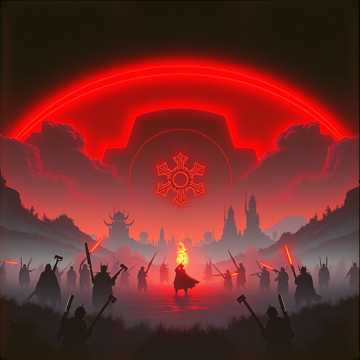 Cover of the song أبطالٌ من حبرٍ ونار