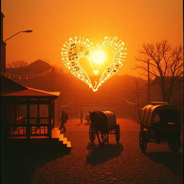 A dal borítója BANDERA, A VILLAGE OF ENTIRE POETRY