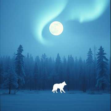 Capa da música Белый волк