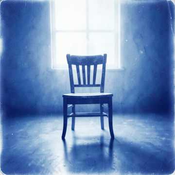 Portada de la canción La silla azul