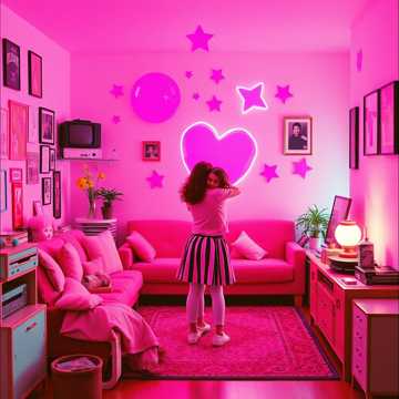 Cover utworu Chaos rose fluo