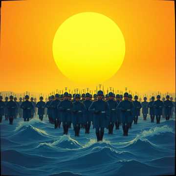 Copertina della canzone Đồng Hành Biển Lớn – 861 Tiến Bước