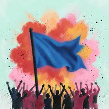 Couverture de la chanson باريس فوق الراية