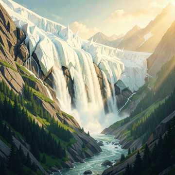 Capa da música HIGH UP ON THE MOUNTAIN – CAUCASUS (Suno Rock Opera Version)