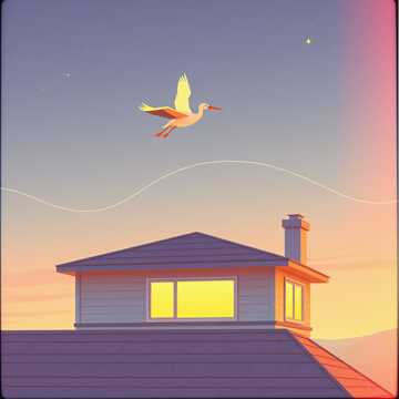 Portada de la canción Аист в пути