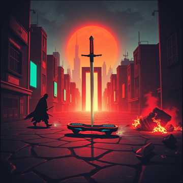 Couverture de la chanson (Трек: «ПУСТЬ ЗАПЛАТЯТ КРОВЬЮ» — Main Combat Theme (Elder Gods’ Realms))