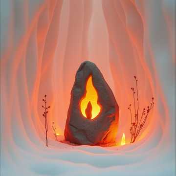 A dal borítója Kamień i płomień