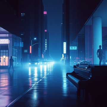 A dal borítója Po północy