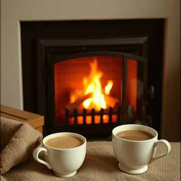 Cover des Liedes Cozy Christmas Fireplace