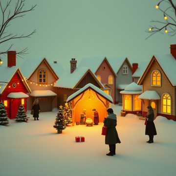 Кавер на песню È NATALE