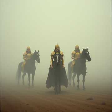 Copertina della canzone Die letzte Kriegerin (Die Sieben mal Sieben Töchter) Symphonic Rock Version III