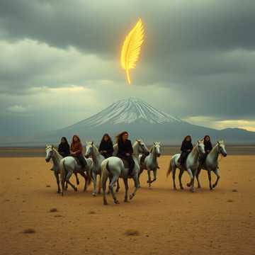 Copertina della canzone Die letzte Kriegerin (Die Sieben mal Sieben Töchter)