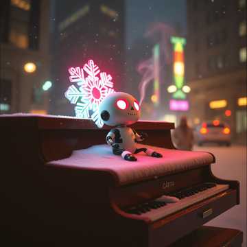 Cover av låten Я хочу превратится в  снег.АНГ.