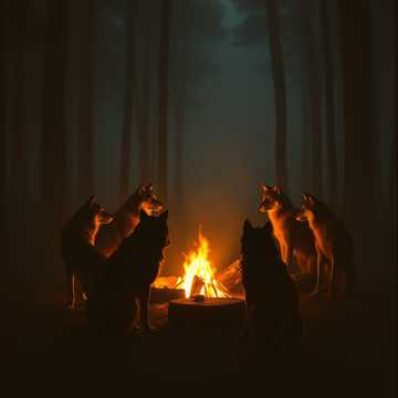 Cover utworu Zastęp Porzuconych Wilków