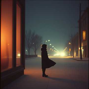 노래 표지 겨울밤