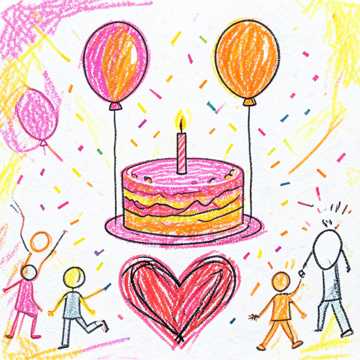 Cover of the song Feliz cumpleaños mi brujis Esther